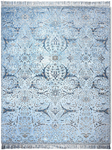 Dywan Teheran Reverse ToneToTone on LightBlue