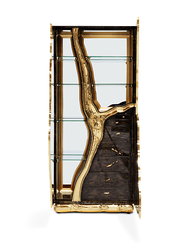 Szafka Fissure z orzecha