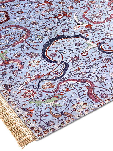 Dywan Tabriz Reverse Original on LightBlue