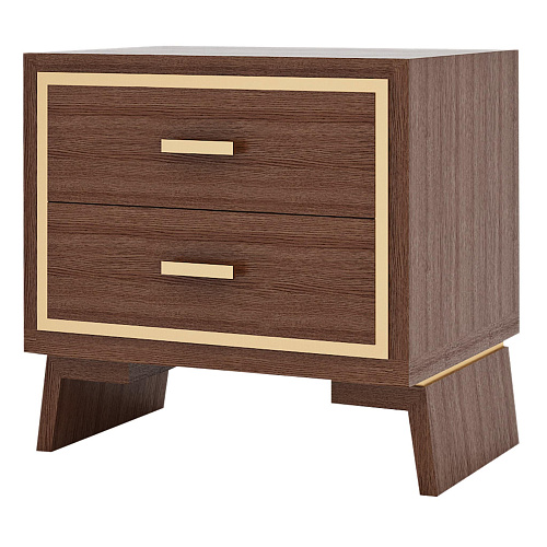 Szafka nocna Hamptons drewniana włoska