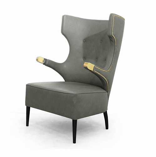 Fotel z wysokim oparciem