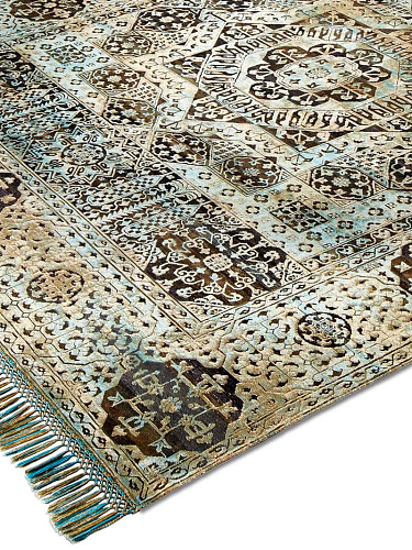 Dywan No. 01 Blue Green Mix