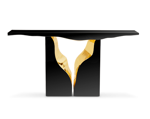 Czarna konsola Fissure