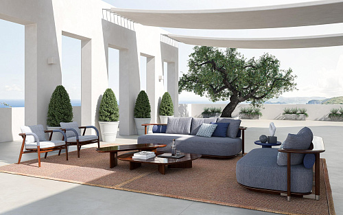 Stała sofa ogrodowa Pedro