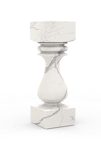 Stół kolumnowy Obsidian