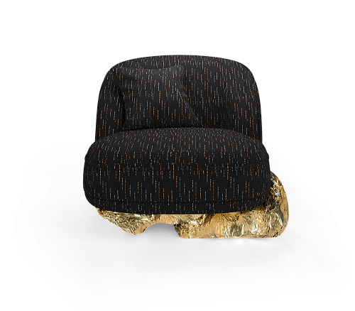 Fotel Angora II czarny