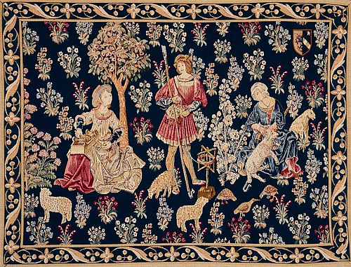 Gobelin Wool Work with Border