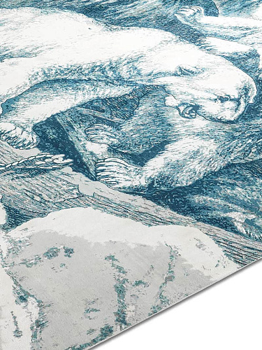 Dywan Polar Bear Little Blue