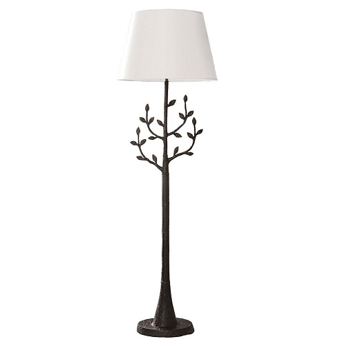 Lampa stojąca Millana z wykończeniem w antycznym brązie