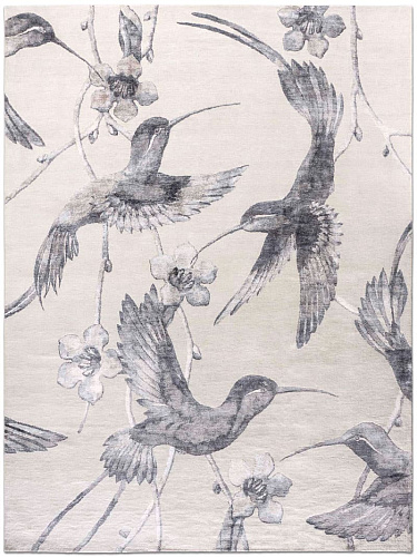 Dywan Hummingbirds No. 03 Silver