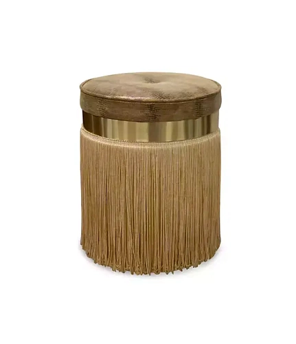 Taboret skórzany Isabella