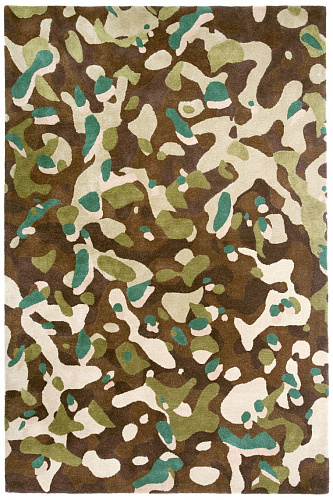 Dywan Camouflage Macro Brown