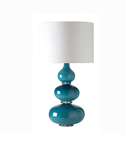 Lampka stołowa Aragoa Turquoise
