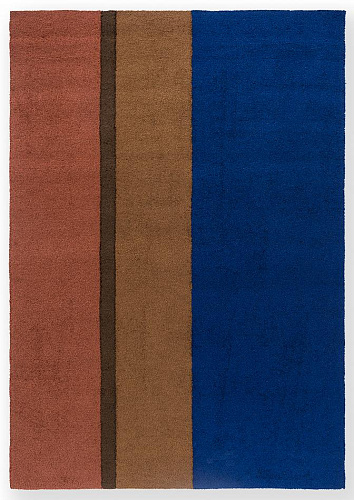 Dywan Uliczny Habitat Festival Stripe Blu 496518