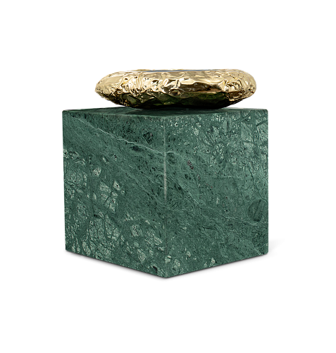 Stolik boczny Megalith z kamienia Guatemala