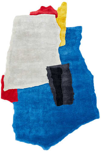 Dywan Ripped And Teared And Colored 3