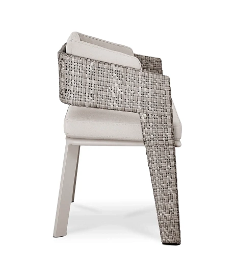 Drewniane krzesło jadalniane ogrodowe Crown