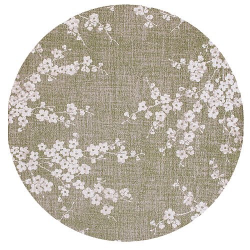 Dywan okrągły Wet Garden 9372
