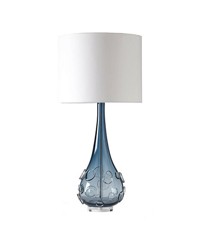 Lampka stołowa Sebastian Steel Blue