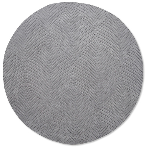 Dywan Okrągły Folia Cool Grey 38904