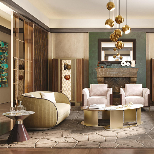 Włoskie lustro ścienne Peter