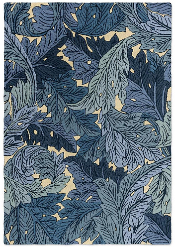 Dywan zewnętrzny Acanthus Indigo