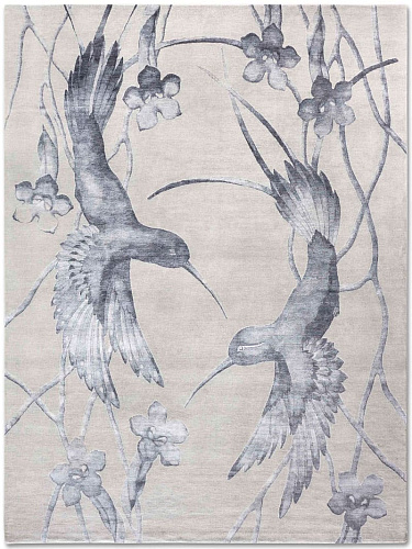 Dywan Hummingbirds No. 02 Silver