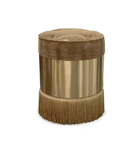 Taboret skórzany Olivia