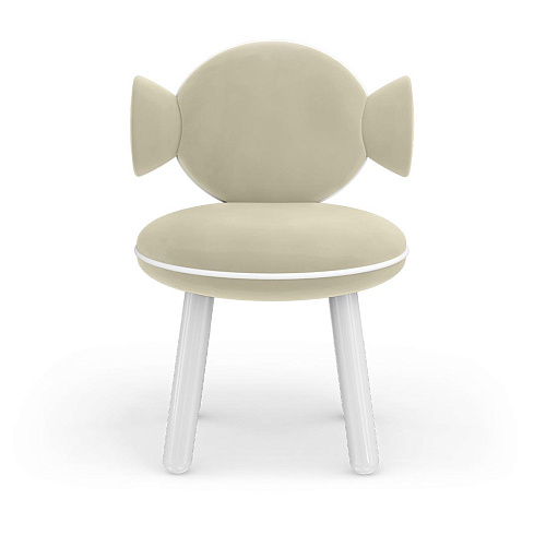 Kremowy puf Lollipop