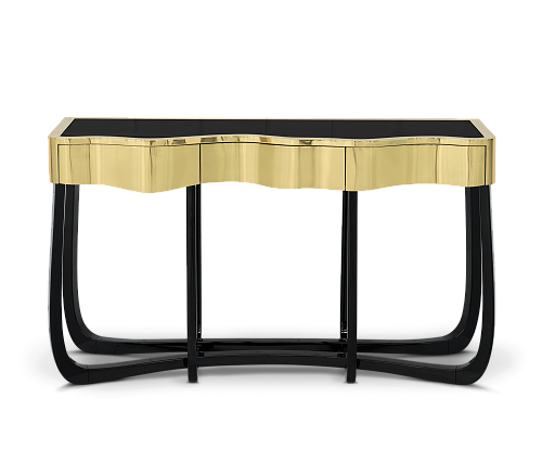Złota konsola Serpentine