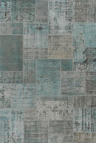 Dywan Jeans Blue Patchwork