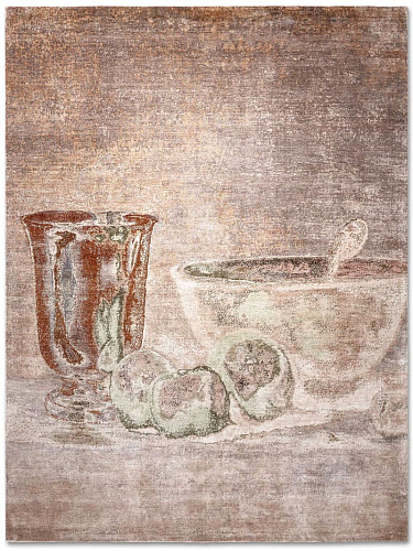 Dywan Three Apples Pastel on Peach