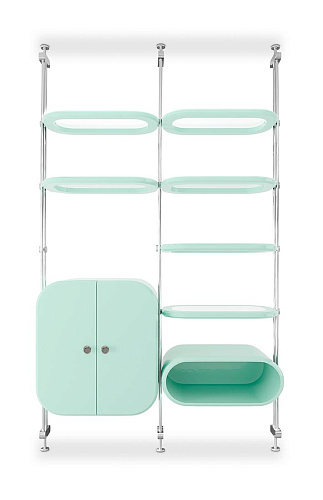 Zielony regał Verona Wood