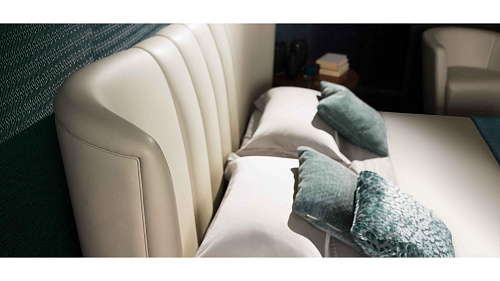 Skórzane łóżko Fashion Affair