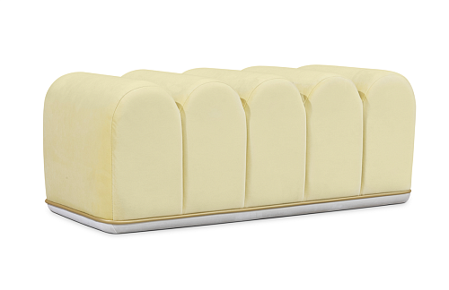 Żółta ławeczka Sweet Swirl