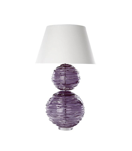 Lampka stołowa Alfie Amethyst