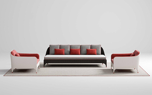 Trzyosobowa sofa ogrodowa