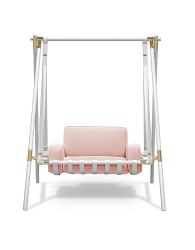 Wiszący huśtawkowy fotel dziecięcy Cozy Cloud