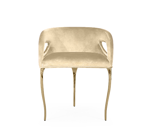 Krzesło akcentowe Chandra Luxe