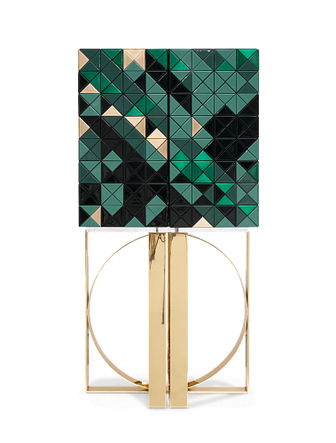 Zielona szafka Mosaic