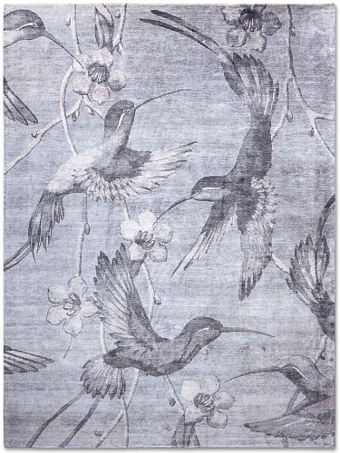 Dywan Hummingbirds No. 03 Silver
