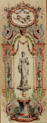 Gobelin Door Statue Elysee Palace