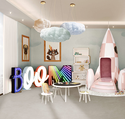 Tematyczne oświetlenie dziecięce