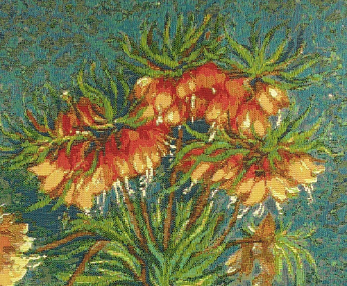 Gobelin Bunch of Lilies by Van Gogh