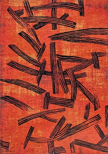 Dywan Kanji Ginger Chocolate