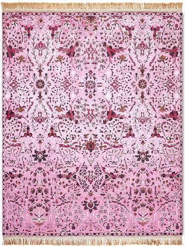 Dywan Teheran Reverse Original on LightPink