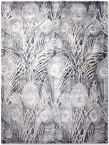 Dywan Feathers Blue Grey