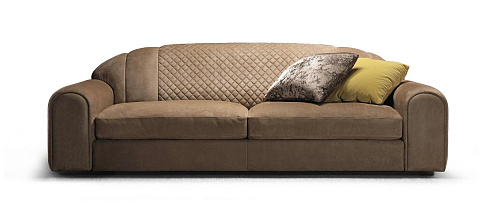Nowoczesna sofa z dużym siedziskiem