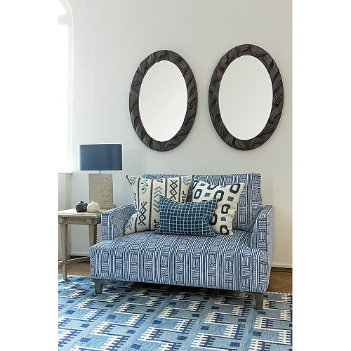 Poduszka Maakola Indigo 50 × 50