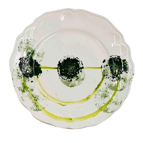 Ręcznie robiony talerz ceramiczny